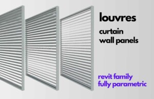 Louvre Curtain Wall Panel