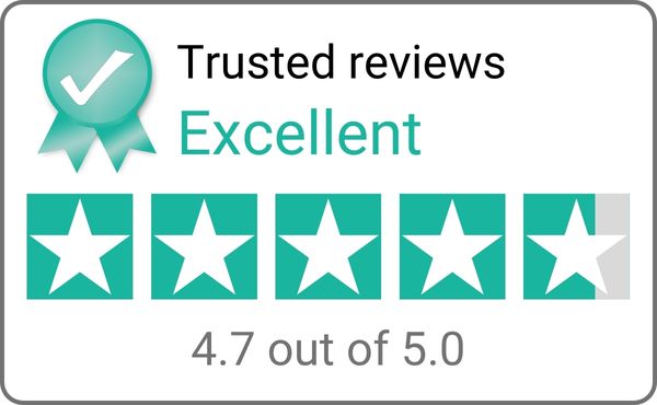 review score badge - trusted reviews